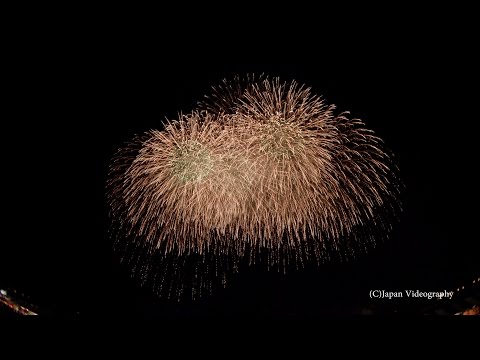 Japan 4K | Xanadu Music Fireworks | 長野えびす講煙火大会 2016 ザナドゥ 十号玉八号玉七号玉111連発 Nagano Ebisuko Festival