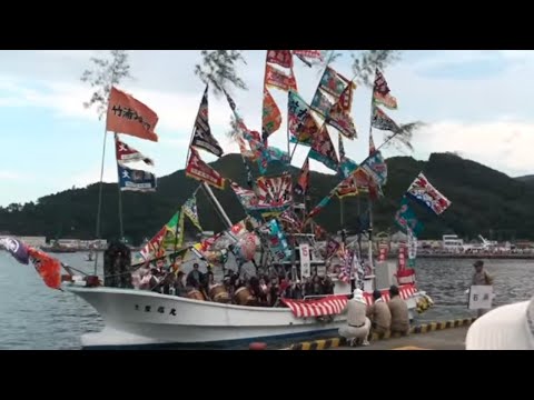 【東日本大震災前の記録】2009年 おながわみなと祭り 海上獅子舞 Onagawa Port Festival Lion Dance