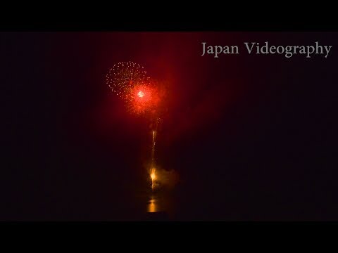 田瀬湖湖水まつり花火大会 Japan 4K Lake Tase Fireworks Festival 2017 | Opening Show 第1部オープニング花火