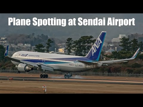 YouTube Live | 仙台空港飛行機離着陸 ライブ配信 Plane Spotting at Japan Sendai Airport - March 13, 2024