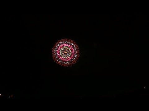 土浦花火 10号割物花火 Tsuchiura All Japan Fireworks Competition 2011 Artistic 12 inch shell 全国花火競技大会