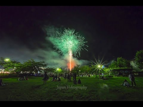 4K 富谷花火大会 - Japan Tomiya Summer Festival Fireworks 2018 宮城県富谷市観光と夏祭り