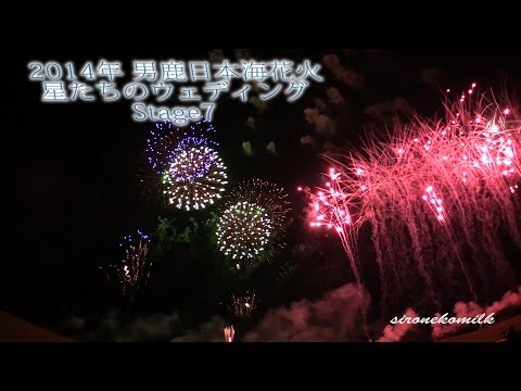 男鹿日本海花火 てんとう虫のサンバ Oga Sea of Japan Fireworks Festival 2014 | Gifts from children 子どもたちからのプレゼント