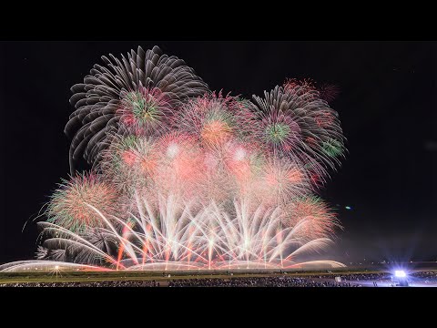大曲の花火大会 秋の章 Japan 5K Omagari Fireworks Autumn 2020 Closing show フィナーレ花火「明日への光～未来へ～」
