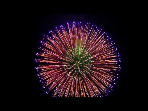 多重芯割物花火 | Hirosaki Fireworks Festival 2011 Art Multiple pistils 12 inch shells 古都ひろさき花火の集い 青森観光