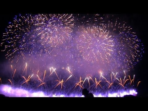 赤川花火大会 市民花火 Amazing Pyromusical Show in Japan! | Akagawa Fireworks Festival 2012 堀内煙火店 ミュージックスターマイン