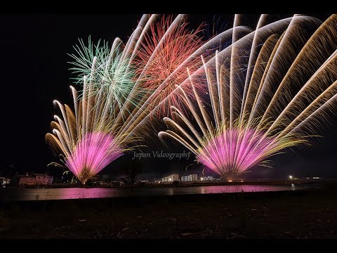 4K 石巻花火大会 Ishinomaki River opening Fireworks Festival 2018 | Miyagi Japan 石巻川開き祭り