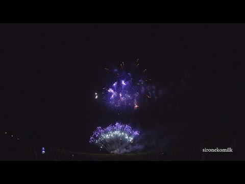 4K 神明の花火大会- Hanabi Contest - Saiki | Japan Shinmei Fireworks Festival 2016 競技花火 ㈱齊木煙火本店「新たなる門出に花束を」