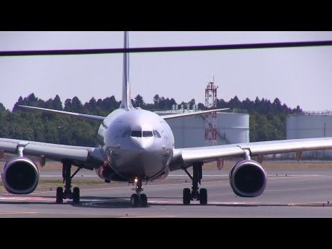 恐ロシア機 Aeroflot Russian Airlines Airbus A330-200 VP-BLX Landing to Tokyo Narita Int&#039;l Airport 成田国際空港