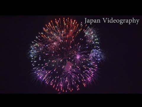 田瀬湖湖水まつり花火大会 Japan 4K Lake Tase Fireworks Festival 2017 | Closing Show 第4部 フィナーレ花火 (岩手県花巻市)