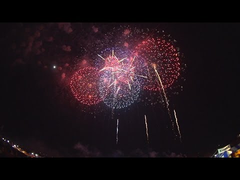 長野えびす講花火大会 Flashdance Music Hanabi Show | Japan Nagano Ebisuko Fireworks Festival 2015