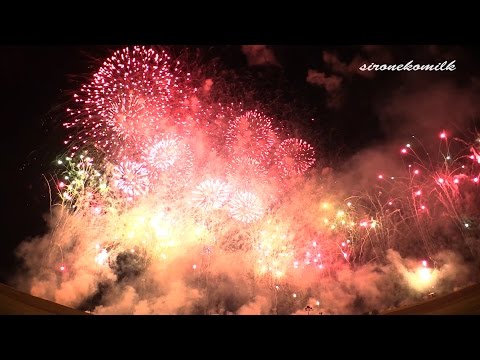 男鹿日本海花火 アンコール花火 Oga Sea of Japan Fireworks Festival 2014 | encore Hanabi Show