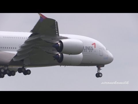 アシアナ航空 エアバスA380 Asiana Airlines Airbus A380-800 Land &amp; Take off | Tokyo Narita Int&#039;l Airport 成田国際空港