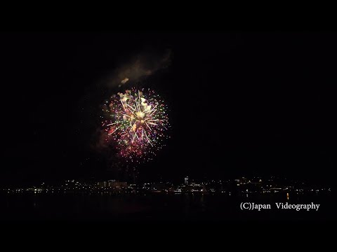 花火配信 ONE LINE with Light up Nippon 2023 Fireworks display (Kesennuma, Miyagi Japan) 宮城県気仙沼市