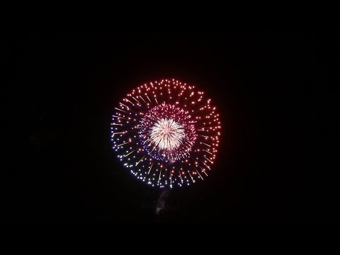 全国10号玉新作花火コンテスト All Japan 12 inch shells new Fireworks contest 2011 in Nagano 長野えびす講煙火大会