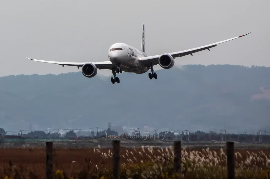 仙台空港、福島空港 ANA ボーイング 787 復興応援フライト