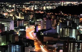 住友生命ビルSS30から眺める仙台市街地の夜景 | 宮城県仙台市