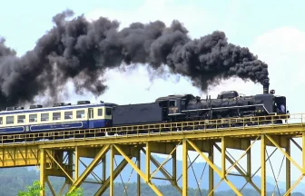 C57形蒸気機関車 SL C57-180 SLばんえつ物語