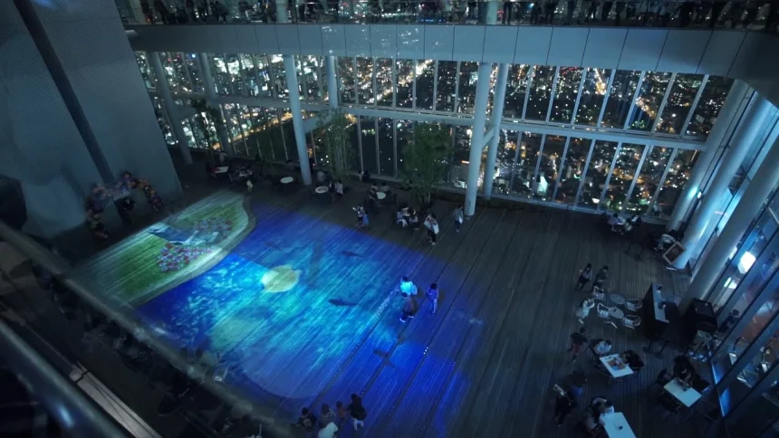 あべのハルカス 日本一高いビルの展望台「HARUKAS 300 光と音のShow」| 大阪府大阪市