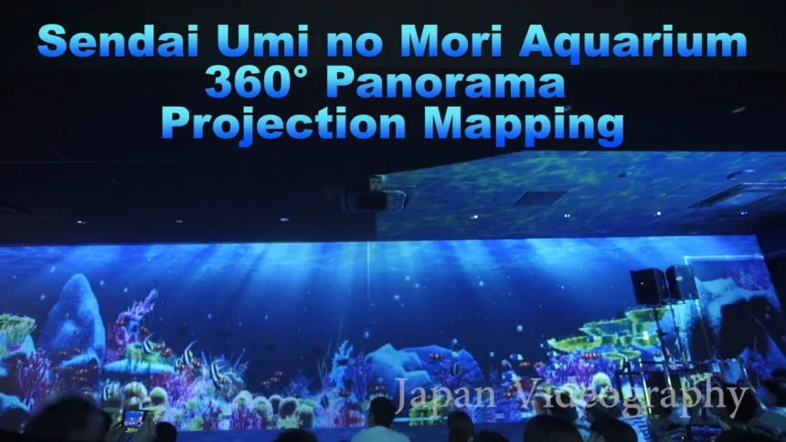 仙台うみの杜水族館 360°大パノラマ プロジェクションマッピング | 宮城県仙台市