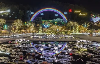日本三大イルミネーション あしかがフラワーパーク 光の花の庭 2017 | 栃木県足利市