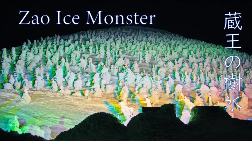 大自然の奇跡！ 蔵王の樹氷ライトアップ 2021
