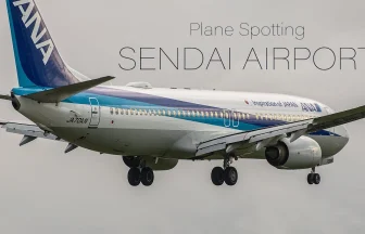 2020年9月の仙台空港 飛行機の離着陸風景