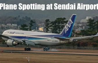 仙台空港飛行機離着陸 RWY27ENDライブ配信用画像